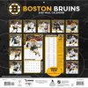 Kalendář Boston Bruins NHL 2025 Wall Calendar