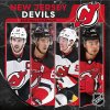 Kalendář New Jersey Devils NHL 2025 Wall Calendar