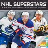 Kalendář NHL Superstars 2025 Wall Calendar