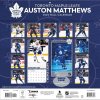 Kalendář Toronto Maple Leafs NHL Auston Matthews #34 2025 Wall Calendar