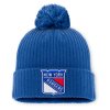 Pánská zimní čepice New York Rangers NHL A/CAP Beanie Cuff Pom
