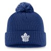 Pánská zimní čepice Toronto Maple Leafs NHL A/CAP Beanie Cuff Pom