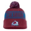 Pánská zimní čepice Colorado Avalanche NHL A/CAP Beanie Cuff W/Pom