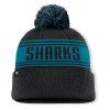 Pánská zimní čepice San Jose Sharks NHL A/CAP Beanie Cuff W/Pom