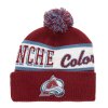 Pánská zimní čepice Colorado Avalanche NHL Block Sweep Pom Knit