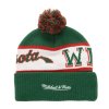 Pánská zimní čepice Minnesota Wild NHL Block Sweep Pom Knit
