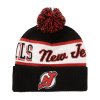 Pánská zimní čepice New Jersey Devils NHL Block Sweep Pom Knit