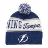 Pánská zimní čepice Tampa Bay Lightning NHL Block Sweep Pom Knit