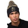 Pánská zimní čepice Vegas Golden Knights NHL Blizzard Pom Beanie