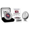 Sběratelská pamětní mince Alex Ovechkin #8 Washington Capitals NHL The GR8 Chase Scorer 39mm Silver Coin