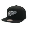 Pánská kšiltovka Detroit Red Wings NHL Evergreen Black White Snapback Vntg