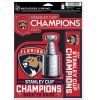 Set samolepek Florida Panthers NHL 2025 Stanley Cup Champions 3-Pack Fan Decal Set