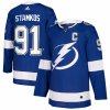 Pánský dres Tampa Bay Lightning NHL #91 Steven Stamkos adizero Home Authentic Player Pro Stanley Cup Final 2022 Jersey Patch