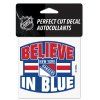 Samolepka New York Rangers NHL Perfect Cut Decal SLOGAN