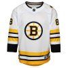 Dětský dres David Pastrnak Boston Bruins NHL Premier White