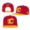 Dětská kšiltovka Calgary Flames NHL Essentials Flatbrim Snapback