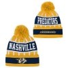 Dětská zimní čepice Nashville Predators NHL Go Fast Cuffed Knit W Pom