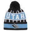 Dětská zimní čepice Utah Mammoth NHL Go Fast Cuffed Knit W Pom