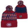 Dětská zimní čepice Montreal Canadiens NHL Puck Pattern Cuffed Pom