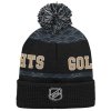 Dětská zimní čepice Vegas Golden Knights NHL Puck Pattern Cuffed Pom