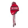 Dětská zimní čepice Detroit Red Wings NHL Jacquard Tassel Knit With Pom