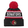 Dětská zimní čepice Ottawa Senators NHL 3Rd Jersey Jacquard Cuff Pom