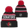 Dětská zimní čepice Ottawa Senators NHL 3Rd Jersey Jacquard Cuff Pom