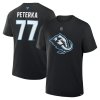 Pánské tričko JJ Peterka #77 Utah Mammoth NHL Fanatics Authentic Stack Name & Number T-Shirt