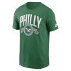 Pánské tričko Philadelphia Eagles NFL Nike Rewind Front and Back Hit Essential Cotton Tee