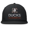 Pánská kšiltovka Anaheim Ducks NHL Authentic Pro A/Cap Flat Brim Square Visor Structured Adjustable