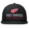 Pánská kšiltovka Detroit Red Wings NHL Authentic Pro A/Cap Flat Brim Square Visor Structured Adjustable