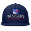 Pánská kšiltovka New York Rangers NHL Authentic Pro A/Cap Flat Brim Square Visor Structured Adjustable