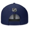 Pánská kšiltovka New York Rangers NHL Authentic Pro A/Cap Flat Brim Square Visor Structured Adjustable