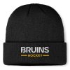 Pánská zimní čepice Boston Bruins NHL Authentic Pro A/Cap Cuffed Beanie
