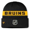Pánská zimní čepice Boston Bruins NHL Authentic Pro A/Cap Cuffed Beanie