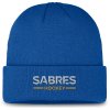 Pánská zimní čepice Buffalo Sabres NHL Authentic Pro A/Cap Cuffed Beanie