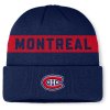 Pánská zimní čepice Montreal Canadiens NHL Authentic Pro A/Cap Cuffed Beanie