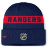 Pánská zimní čepice New York Rangers NHL Authentic Pro A/Cap Cuffed Beanie