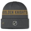 Pánská zimní čepice Vegas Golden Knights NHL Authentic Pro A/Cap Cuffed Beanie