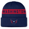 Pánská zimní čepice Washington Capitals NHL Authentic Pro A/Cap Cuffed Beanie