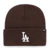 Pánská zimní čepice Los Angeles Dodgers MLB Sox Haymaker ’47 CUFF KNIT Brown