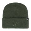 Pánská zimní čepice New York Yankees MLB Haymaker ’47 CUFF KNIT Moss