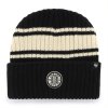 Pánská zimní čepice Boston Bruins NHL Harbor Stripe ’47 CUFF KNIT Black