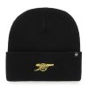 Pánská zimní čepice Arsenal FC EPL Haymaker Metallic ’47 CUFF KNIT Black