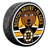 Puk Boston Bruins Blades Mascot Textured Puck