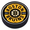 Puk Boston Bruins Gear Textured Puck