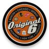 Puk NHL SCRIPT Textured Hockey Puck - Original 6