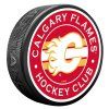 Puk Calgary Flames NHL Stripe Design
