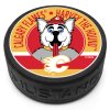 Puk Calagary Flames Harvey Mascot Textured Puck