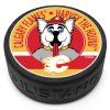 Puk Calgary Flames NHL Harvey Mascot Textured Puck